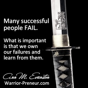 Many successful people fail