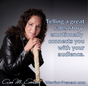 Telling a  great sales story