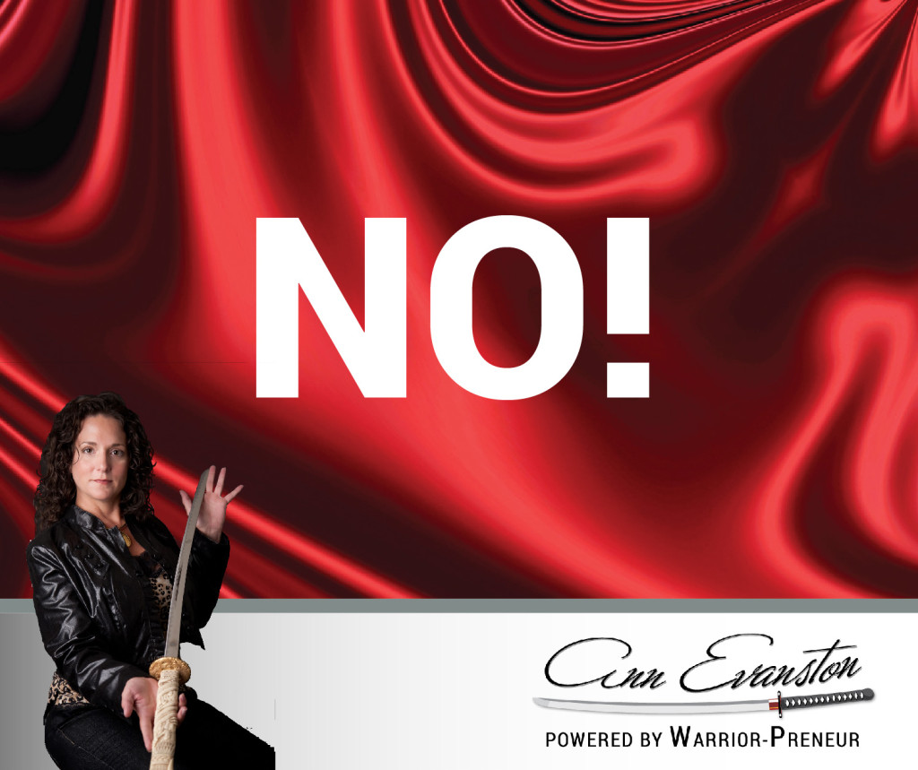 Self-Worth and Saying NO-Can you do it? - Ann Evanston | Warrior-Preneur