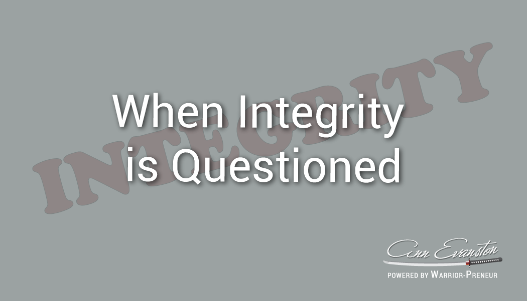 When Integrity is Questioned